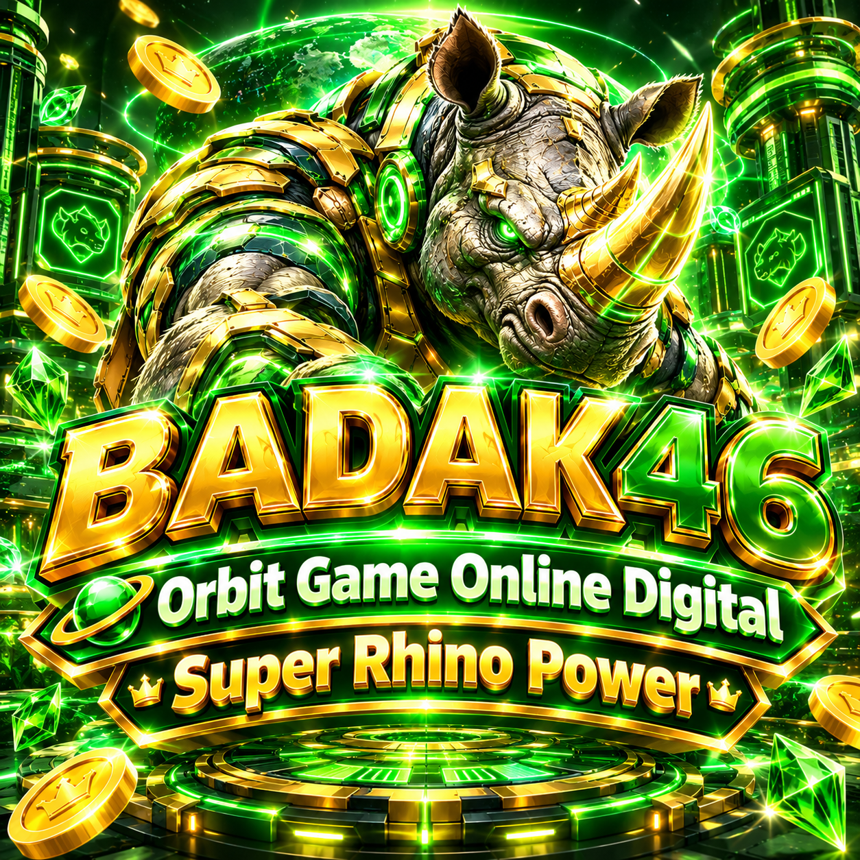 BADAK46 ৳ Orbit Game Online Digital Super Rhino Power