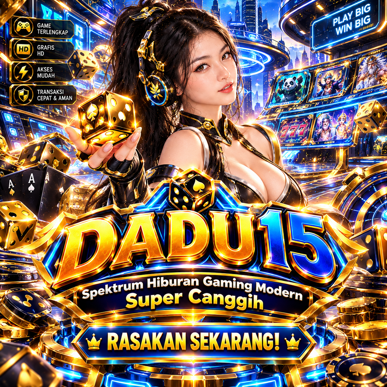 DADU15 ゆ Spektrum Hiburan Gaming Modern Super Canggih