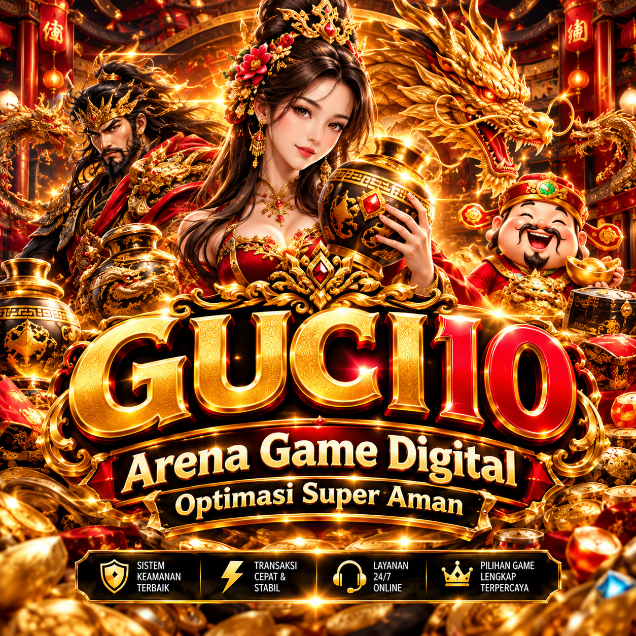 GUCI10 ゆ Arena Game Digital Optimasi Super Aman