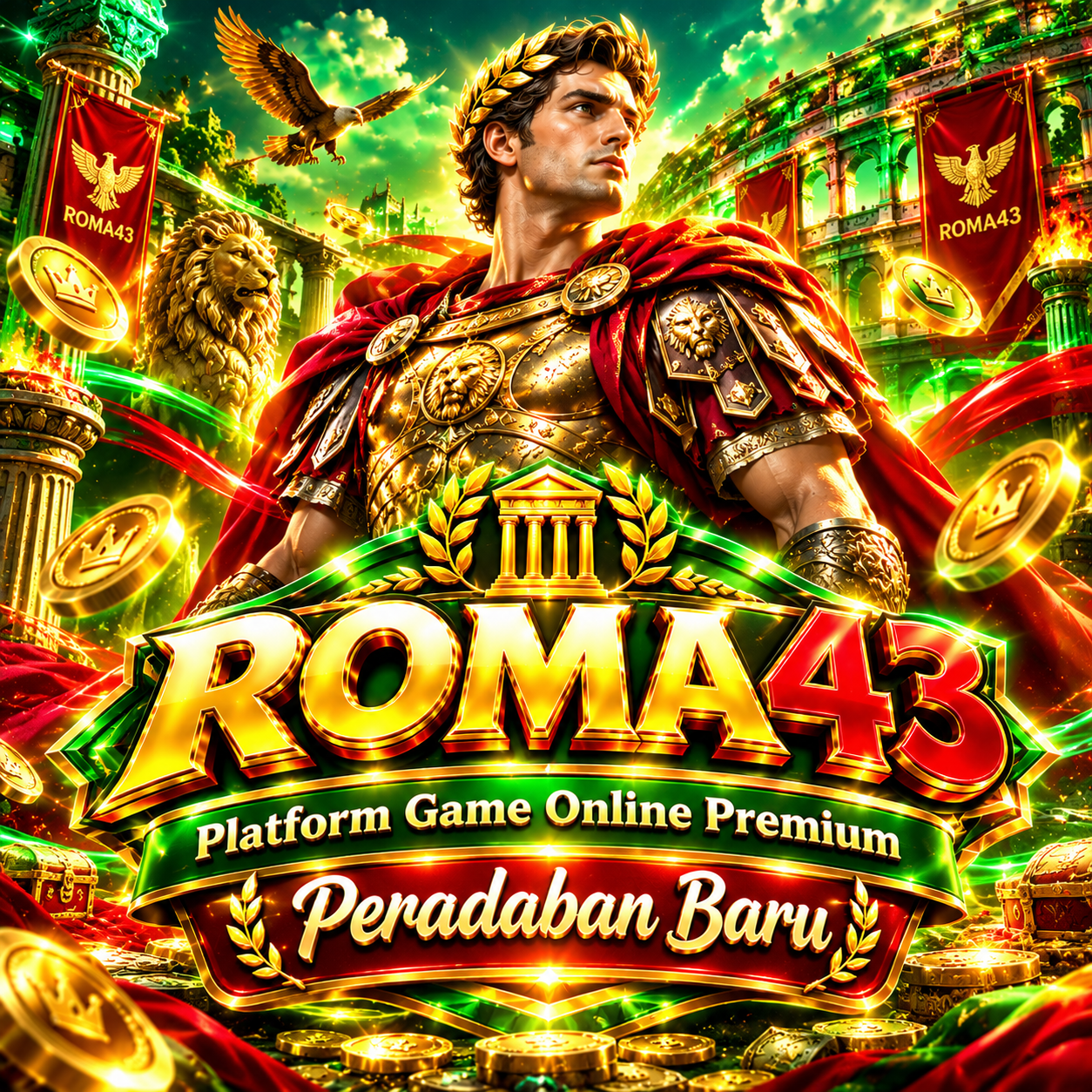 ROMA43 ゆ Platform Game Online Premium Peradaban Baru